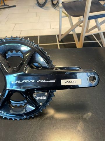 Używany Shimano Dura-Ace doppio powermeter 4iiii Drivetrain & Pedals