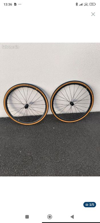 Mavic, Ksyrium S 25 Disc Wheelset