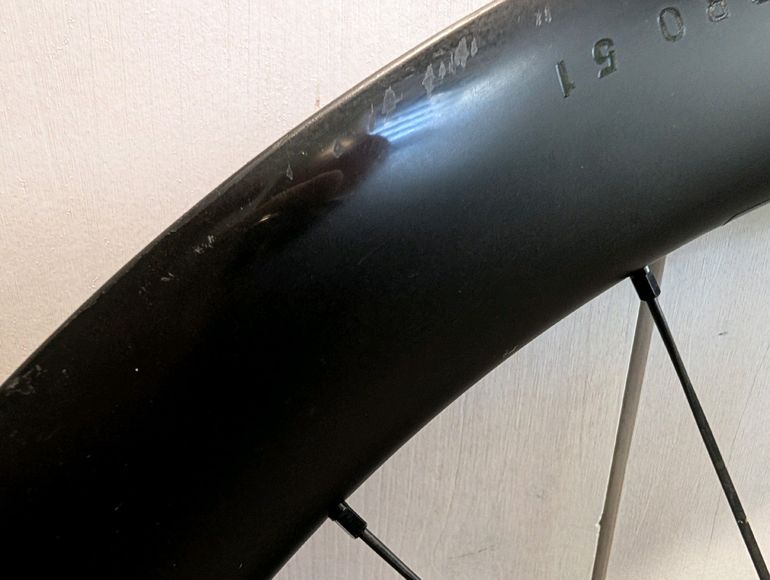 Used Bontrager Aeolus Pro 51 TLR Disc Road Wheel bike — image 9 of 10