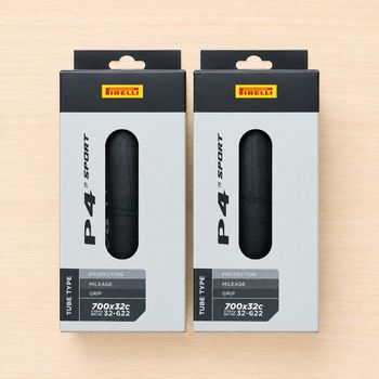 Pirelli, Pack 2 Pneus P4 Sport 32-622 Tubetype Folding