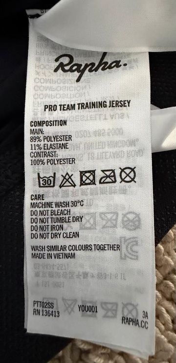 Brugt Rapha Pro Team Training Jersey Short Sleeve bike — billede 4 af 4