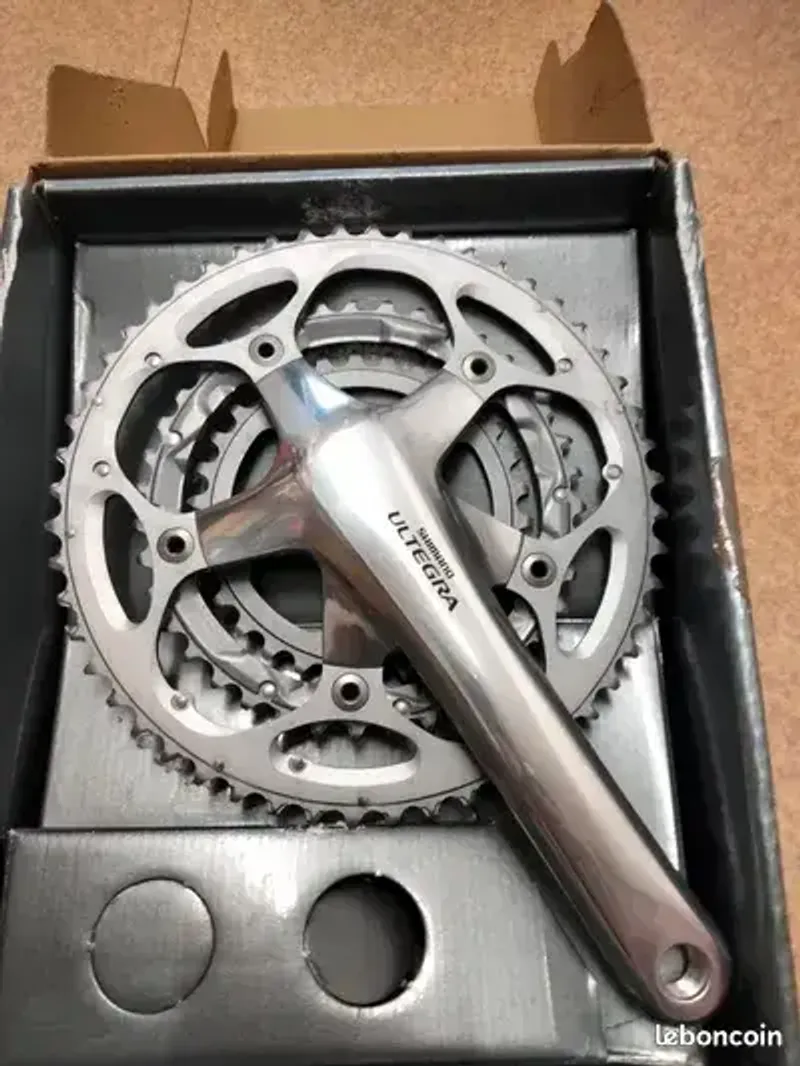 Gebrauchtes Shimano Ultegra FC6603 3 Plateaux 2005 Drivetrain & Pedals