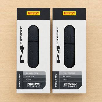 Pirelli, Pack 2 Pneus P4 Sport 28-622 Tubetype Folding