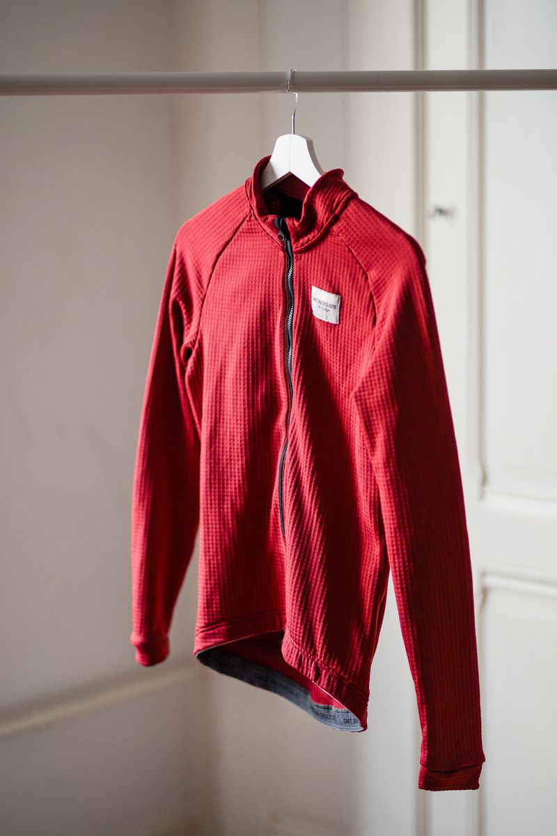 Used cafe du cycliste Men’s Lara Long Sleeve Jersey Cycling Clothing