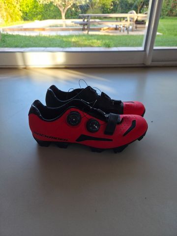Brugt Rockrider VTT XC 500 Rouge 2018 Cycling Shoes