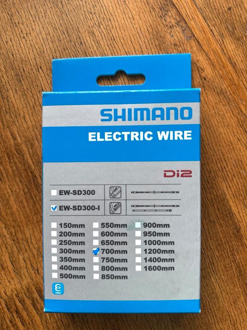 Used Shimano Electric Wire EW-SD300-I Di2 700mm 2026 Cycling Accessories