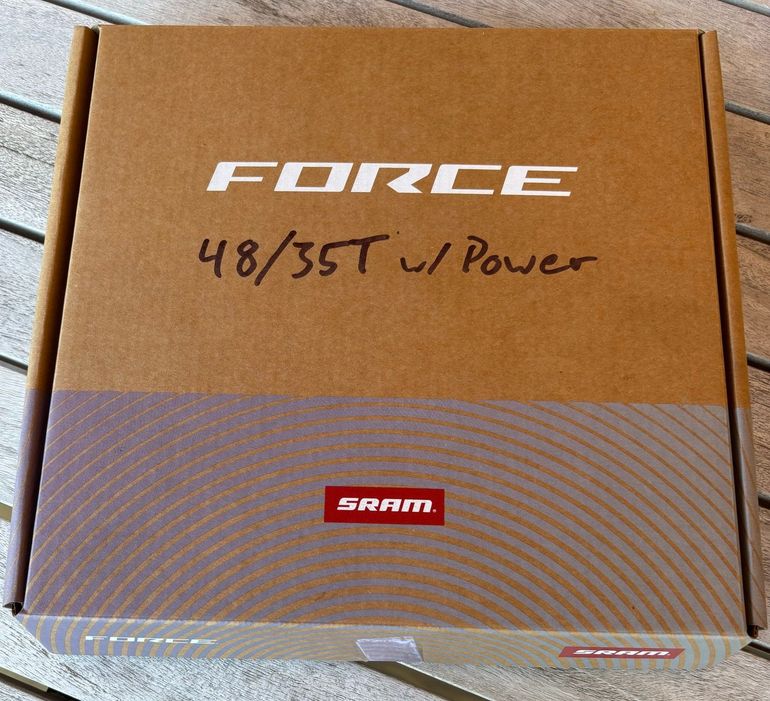 Used Sram FORCE 48/35T Chainrings with Power 2024 bike — image 1 of 3