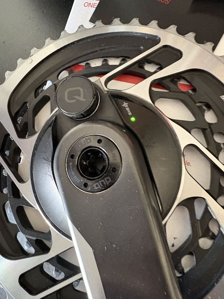 Used Sram Red Quarq Power Meter Crankset 170mm 2023 bike — image 9 of 10