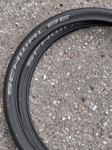 Used Schwalbe Kojak Tire 32-349 With Kevlar Bead Tyres & Tubes