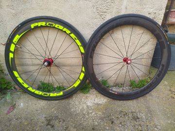 PROGRESS Ruedas de carbono Wheels usato