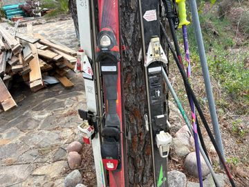 Used Dynastar 3 pairs of Skis different sizes 1995 Skiing & Skitouring