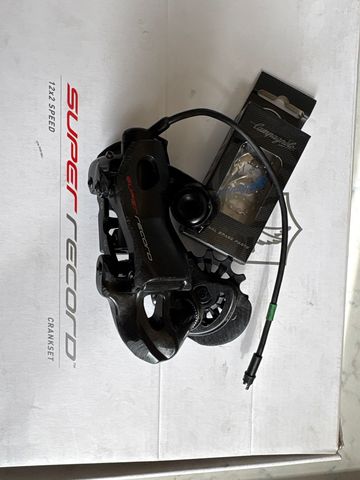 Brugt Campagnolo Super Record EPS Rear Derailleur Drivetrain & Pedals