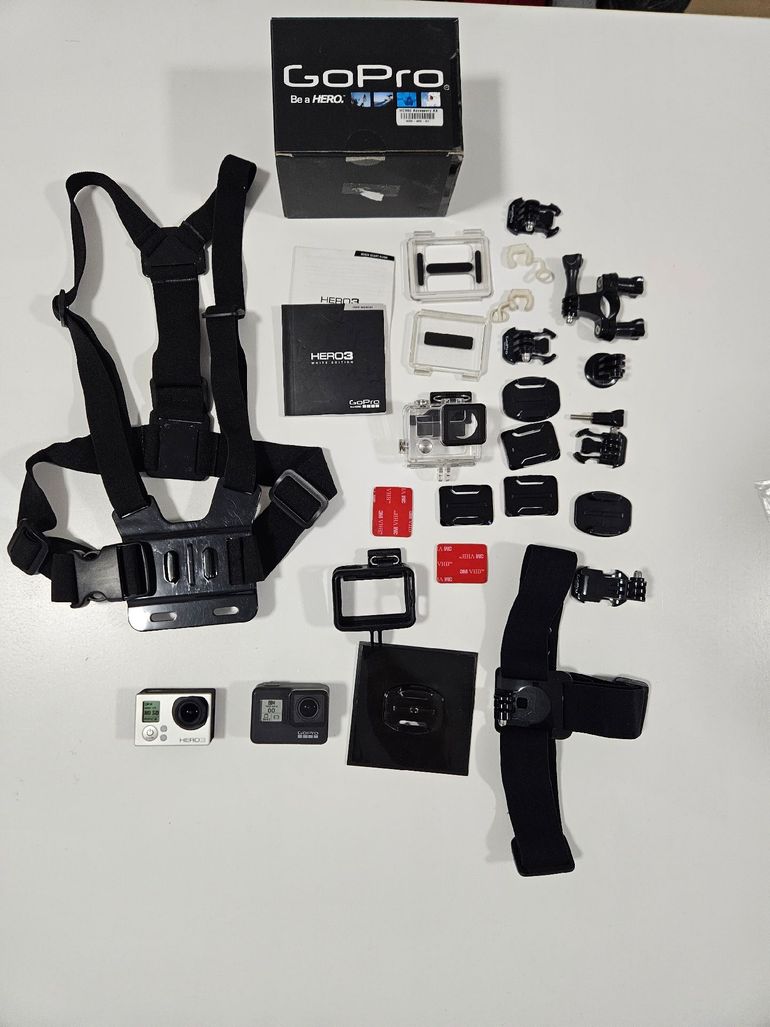 Used GoPro HERO7 Black e HERO3 White Edition 2018 bike — image 1 of 16