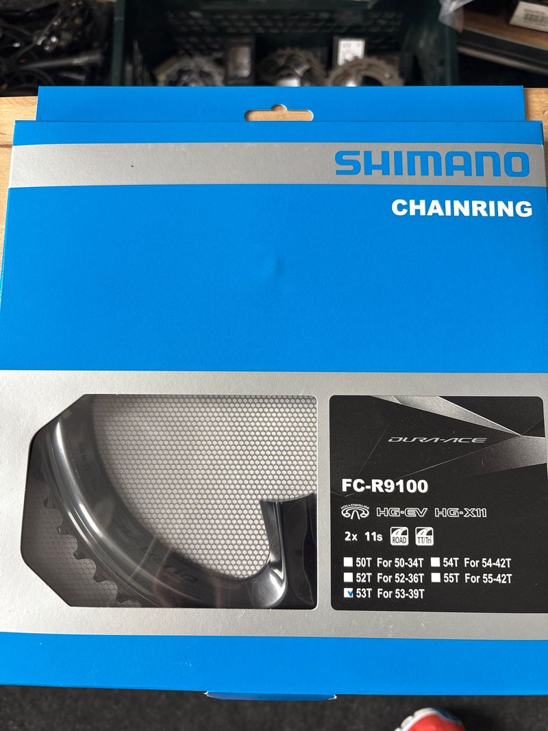 Używany Shimano Dura-Ace FC-R9100 Crankset Drivetrain & Pedals