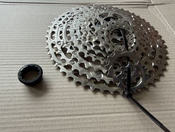 Tweedehands Shimano Deore CS-M6100 Kassette 12-fach 10-51 Zähne Drivetrain & Pedals