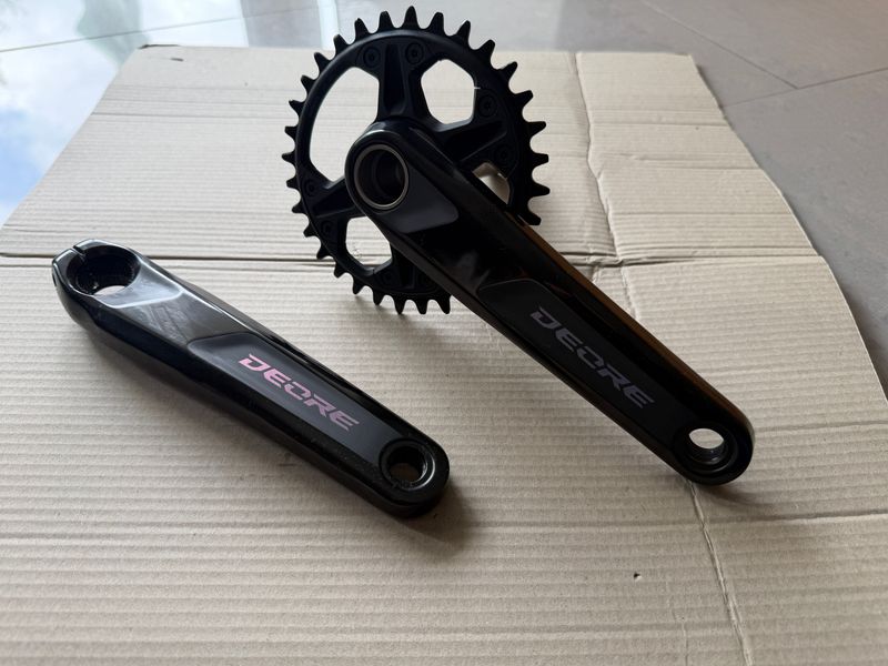 Brugt Shimano DEORE FC-M6120-1 Boost 12-speed Crank 32T 2026 Drivetrain & Pedals