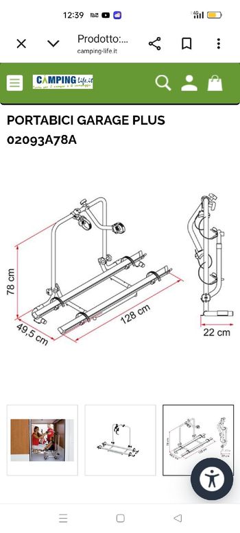 fiamma, Portabici da Camper