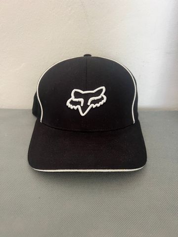 Brugt Fox Racing Cappellino Nero Taglia S/M Cycling Clothing
