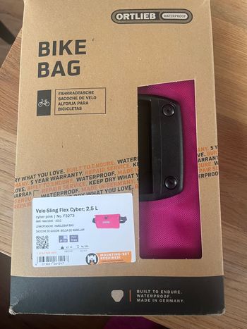 Ortlieb, Velo Sling Flex & Handlebar