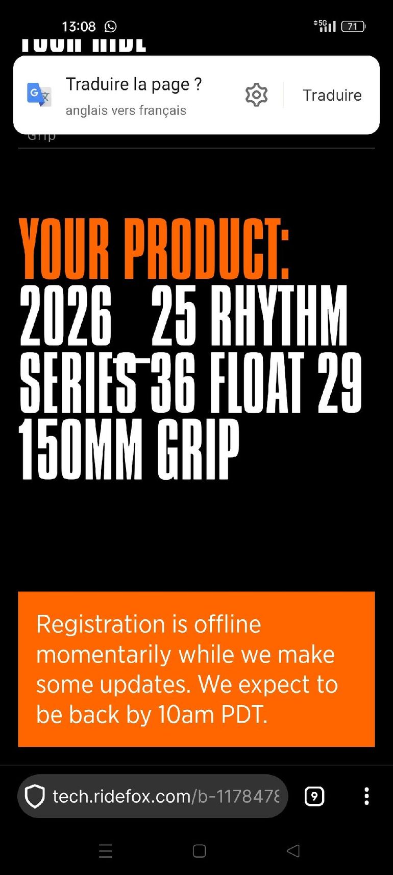 Used Fox 36 Rhythm 150mm 2025 bike — image 3 of 4