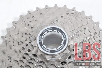 Used Shimano Cassetta CS-HG50-10 Cassetta 10 velocità – 11-36 denti. cod A00676 bike — image 6 of 6