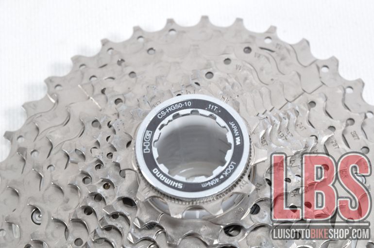 Used Shimano Cassetta CS-HG50-10 Cassetta 10 velocità – 11-36 denti. cod A00676 bike — image 6 of 6