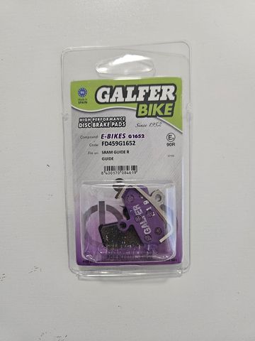 Galfer Pastiglie mescola viola e-bike per freni Sram Guide, G2 e Avid X0 Trail Brakes usato