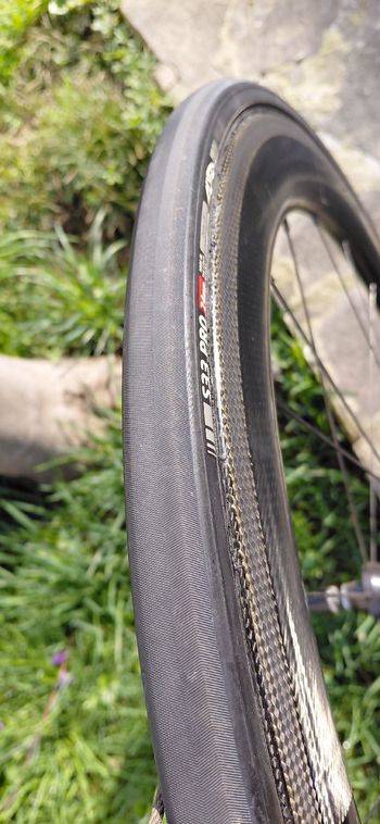 Used Vision Cerchi Carbonio Tobolare Freni Rim bike — image 4 of 6