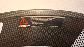 Used SwiftCarbon Hemoglobin 88mm Front Wheel 2014 bike — image 3 of 10