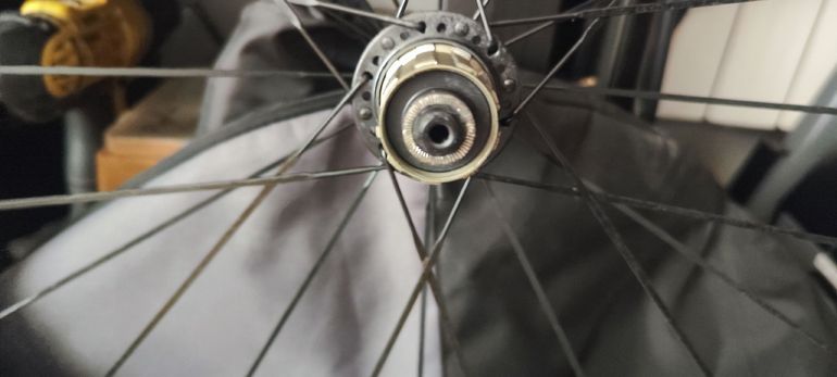 Used Shimano Rear Wheel 90mm Carbon 11v 2023 bike — image 9 of 10