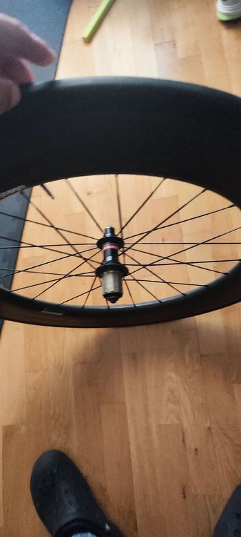 Used Shimano Rear Wheel 90mm Carbon 11v 2023 bike — image 10 of 10