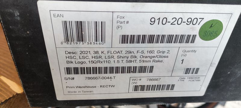 Gebrauchtes Fox 38 Factory Fork 2021 bike — Bild 4 von 4