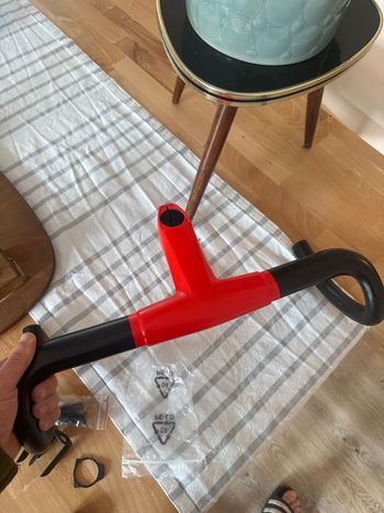 Bmc, ICS Carbon Cockpit 100mm x 420mm Red