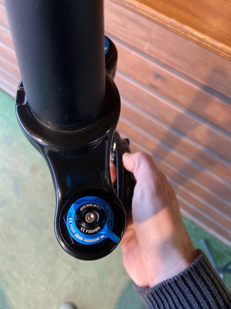 Brugt Fox Factory 120 Kashima 2024 bike — billede 5 af 6