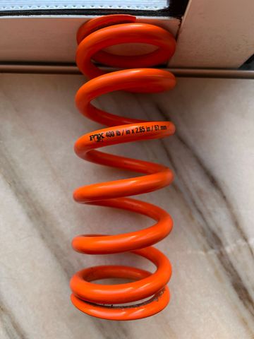 Gebrauchtes Fox SLS Coil Rear Shock Spring 400 lb x 3.15" Stroke 2023 Rear Suspension