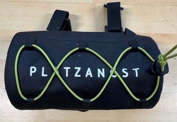 Platzangst, Lenkertasche, Schwarz, 2 L