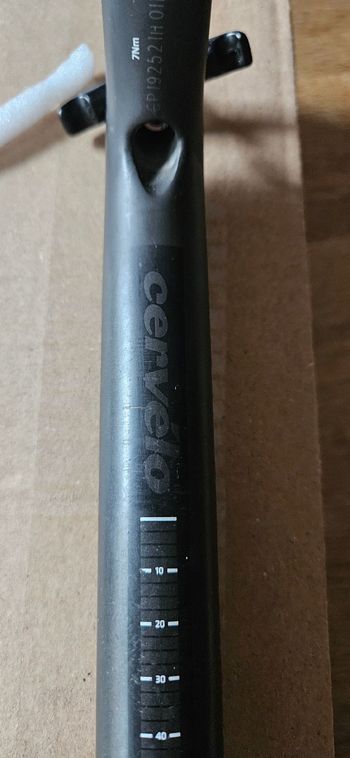 Cervelo, SP19 Carbon Seatpost 27.2mm