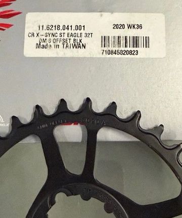 Used Sram NX Eagle DM 32T 6mm Offset Drivetrain & Pedals