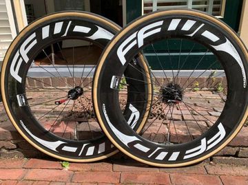 Brugt fast forward F9R 90mm Carbon Clincher Wheelset Wheels