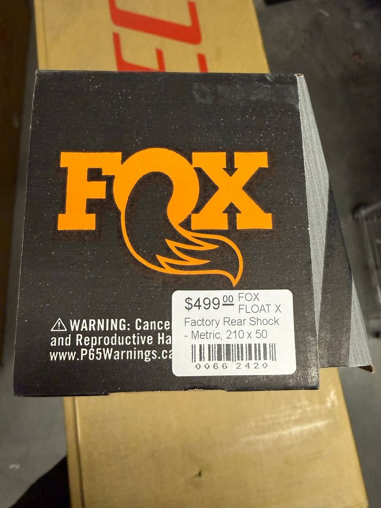 Used Fox Float X Factory 210x50 Standard 2022 bike — image 4 of 4