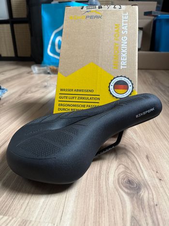 Bike Peak, Memory Foam Trekking Sattel