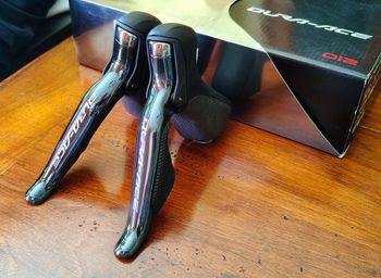 Used Shimano Dura-Ace ST-9070 Di2 coppia comandi Di2 bike