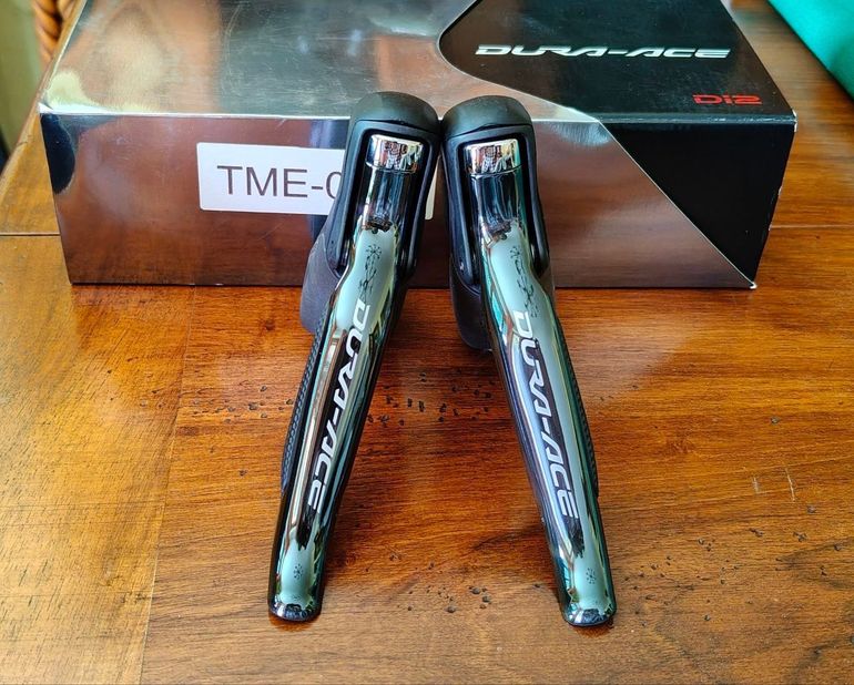Used Shimano Dura-Ace ST-9070 Di2 coppia comandi Di2 bike — image 3 of 5