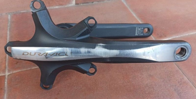 Used Shimano Pedivelle Dura-Ace 7900 175mm Drivetrain & Pedals
