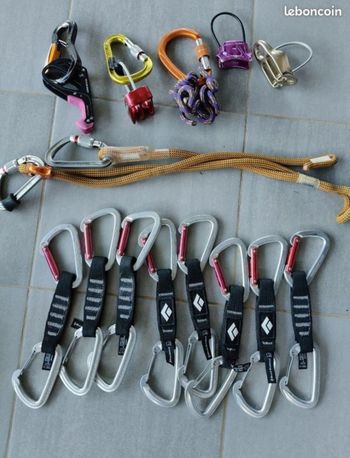 Mammut Lafuma EB Adidas Millet, Ensemble escalade chaussons EB pointure 42-43 Adidas 5.10 neuf