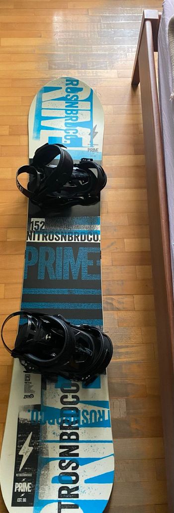 Used Nitro Prime Raw 152 Snowboard 2014 bike