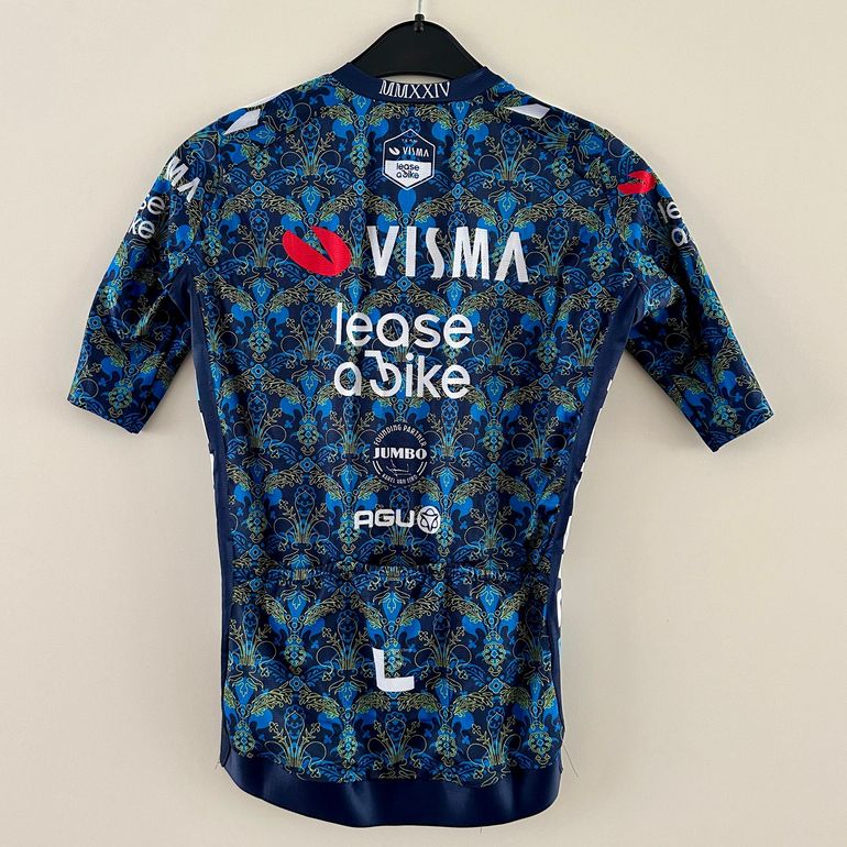 Used AGU Visma LaB Limited Tour de France shirt KM maat M 2024 bike — image 2 of 4