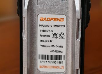 Used Baofeng UV-82L bike — image 3 of 6