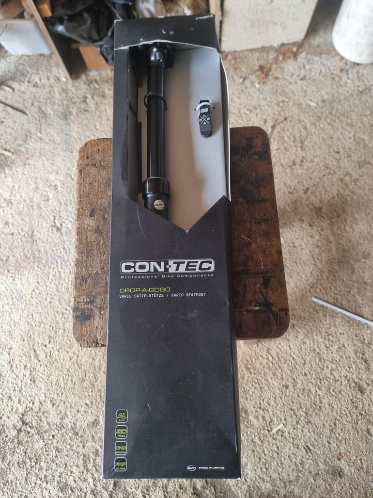 Used CON-TEC Tige de selle télescopique bike — image 1 of 3