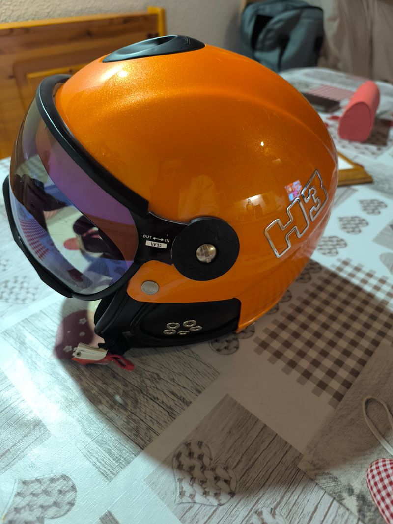 Used HMR H3 Heritage Line Casque de ski avec visière 2023 Wintersport Accessories
